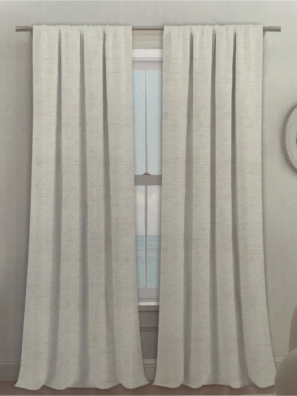 Studio 9 Luxe Ceasar 100% Blackout Curtains - 2 Panels